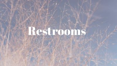 Why are public toilets referred to as restrooms?