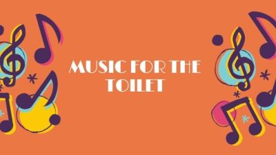 How public facilities with music enhance the toilet experience
