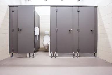 public toilet doors design
