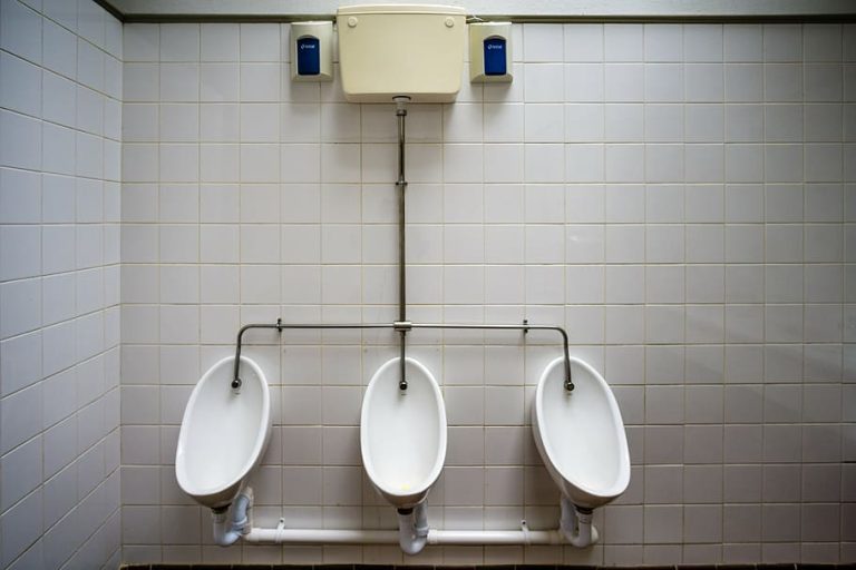 public toilet urinals