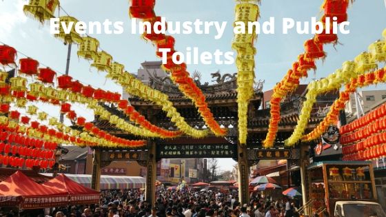 Events industry and public toilets