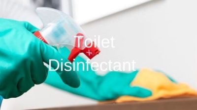 The increased value of the toilet disinfectants