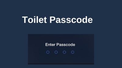 public toilet passcode