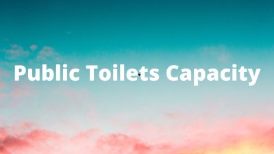 Public toilets at reduced capacity as stores re-open