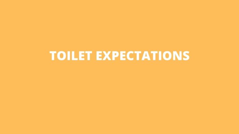 toilet expectations