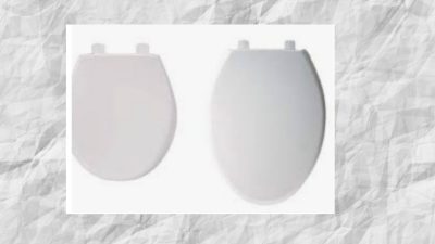 The battle between elongated and round toilets