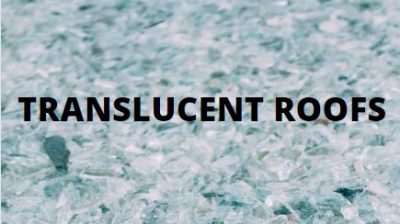 The benefit of translucent roof in a portable toilet unit