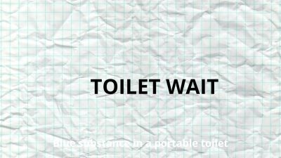 How long is too long for a person to occupy a public toilet?