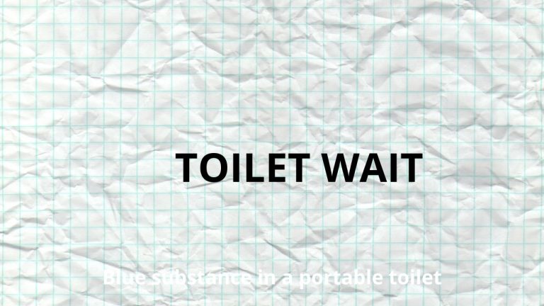 toilet wait