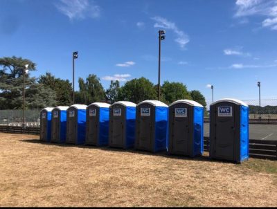 Factors that determine how often construction portable toilets are to be cleaned