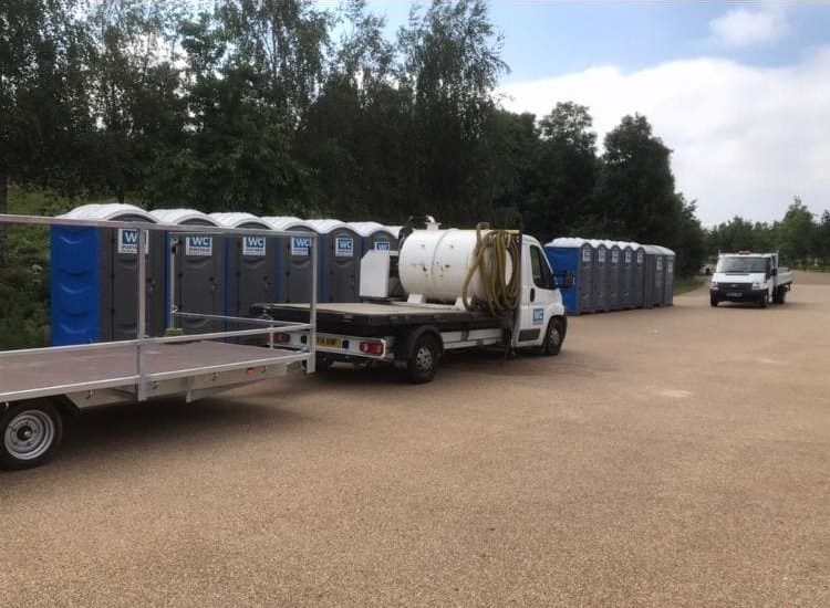 How We Deliver and Service Portable Toilets at Events and Sites